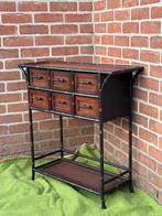 Armoire de style métal en bambou, Maison & Meubles, Enlèvement, Comme neuf, Métal