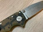 Demko AD20S digi-camo versie D2 Toolsteel zakmes mes knife, Caravans en Kamperen, Kampeergereedschap, Verzenden, Zo goed als nieuw