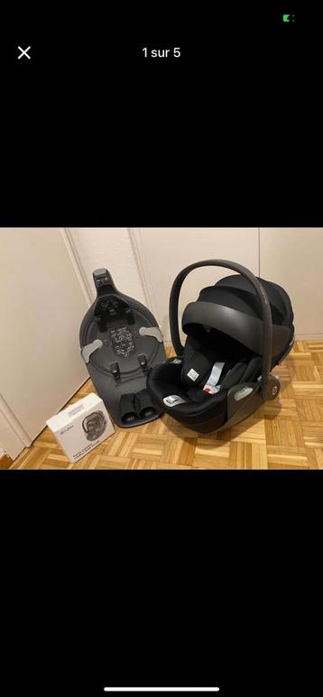 Siège auto + isofix cybex, Autres marques, Tige de poussée réglable, Comme neuf, Enlèvement