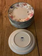 Bloemetjes borden / Wild Garden diameter 22cm, Ophalen, Zo goed als nieuw, Bord(en)