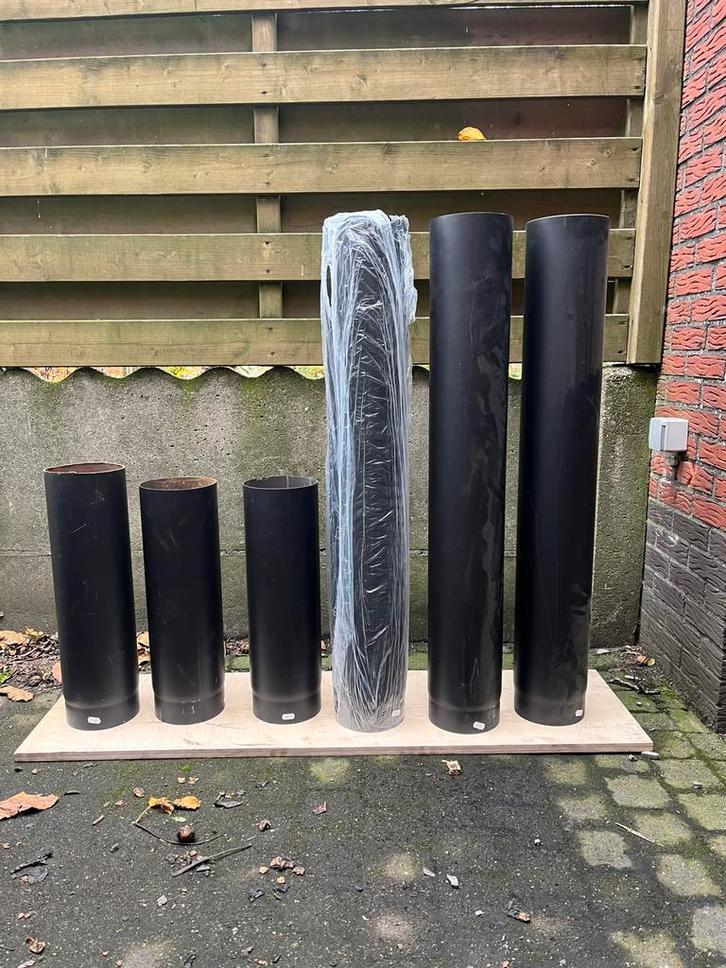 Schouw buizen kachel, Huis en Inrichting, Haarden, Zo goed als nieuw, Ophalen