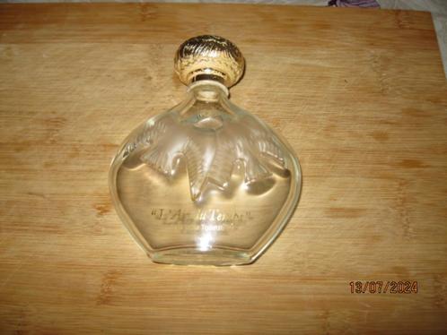 Flacon de parfum Nina Ricci l'air du temps LALIQUE., Collections, Parfums, Comme neuf, Bouteille de parfum, Enlèvement ou Envoi