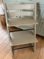 Stokke tripp trapp kinderstoel taupe, Kinderen en Baby's, Kinderstoelen, Ophalen, Gebruikt