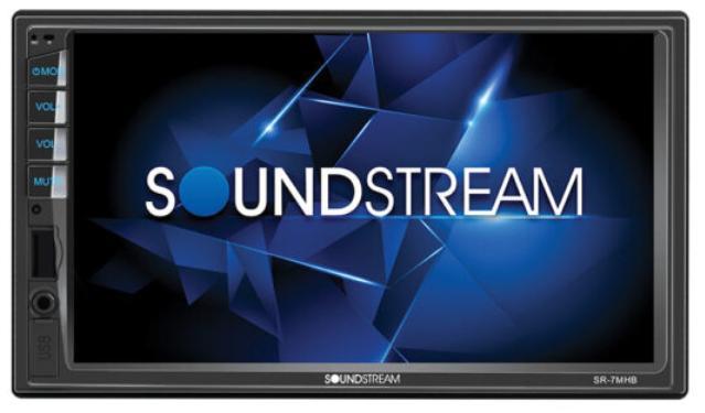 Soundstream SR-7MHB  - 2din – 7’’ LCD – BT, Auto diversen, Autospeakers, Nieuw, Ophalen of Verzenden