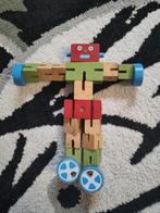 Houten popje dat je kan veranderen, Kinderen en Baby's, Ophalen of Verzenden, Gebruikt