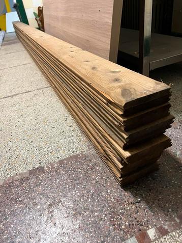 Oude massieve parketplanken — 15 stuks beschikbaar voor biedingen