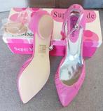 Chaussures ouvertes rose 39 NEUVES, Neuf, Enlèvement ou Envoi, Rose, Escarpins