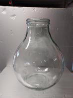 Grand vase en forme de boule en verre, Enlèvement, Utilisé, Moins de 50 cm, Autres couleurs