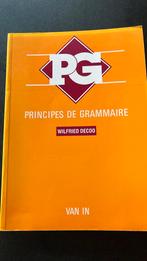 W. Decoo - Principes de grammaire, Boeken, Ophalen of Verzenden, W. Decoo, Zo goed als nieuw