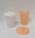 Tupperware « Gobelet Apprentissage - Bébé » Orange & Blanc, Autres types, Enlèvement ou Envoi, Neuf