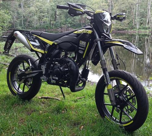 Sherco SM-R 50 Factory+Helm FXR, Fietsen en Brommers, Brommers | Crossbrommers, Zo goed als nieuw, Overige merken, Ophalen