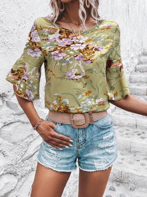 Blouse maat XL, Kleding | Dames, Blouses en Tunieken, Nieuw, Maat 46/48 (XL) of groter, Groen, Ophalen of Verzenden
