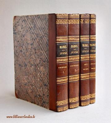 Oude BIJBEL BIBLIA (1820-'30) Vander PALM > gebruik JEHOVA! beschikbaar voor biedingen