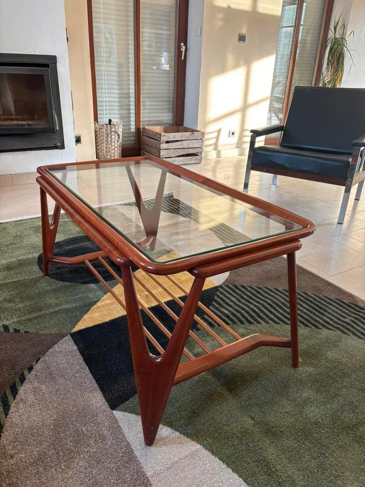 Table de salon vintage style scandinave, Huis en Inrichting, Tafels | Salontafels, Ophalen