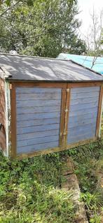 abri de stockage de jardin, Gebruikt, Blokhut, Minder dan 200 cm, Hout
