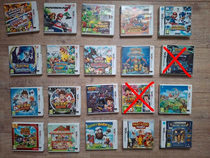 Nintendo 3DS en DS spellen, Games en Spelcomputers, Games | Nintendo 2DS en 3DS, Zo goed als nieuw, Ophalen