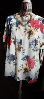 Bloesje met strikjes aan de mouwen maat large, Kleding | Dames, Grote Maten, Ophalen of Verzenden