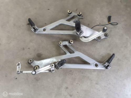 Voetsteunen brackets compleet Monster 600 620 695 900 S4 750, Motoren, Onderdelen | Ducati, Gebruikt, Ophalen of Verzenden