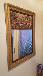 Miroir tapisserie comme neuve ! A SAISIR !, Maison & Meubles, Moins de 100 cm, Enlèvement, 50 à 75 cm, Carré