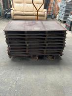 Houte vlonders, Tuin en Terras, Terrasdelen en Vlonders, Ophalen, Gebruikt, Hout