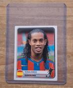 Panini voetbalbeeld Ronaldinho kampioen Europa, Ophalen of Verzenden, Gebruikt, Plaatje
