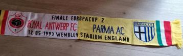 Sjaal FINALE ANTWERP FC -PARMA 1993                        3, Enlèvement ou Envoi