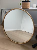 Miroir rond doré - Maison du Monde (diamètre 81 cm), Maison & Meubles, Comme neuf, 75 à 100 cm, Rond, Enlèvement