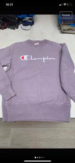 Pull Champion mauve taille S, Porté