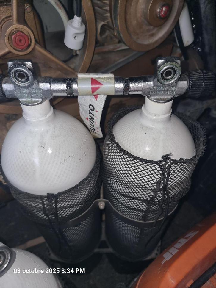 Lot bouteilles de plongées neuves, Watersport en Boten, Duiken, Nieuw, Duikfles, Ophalen