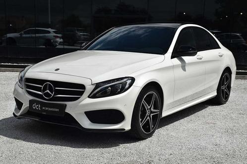Mercedes-Benz C-CLASS 200 AMG Line PANO LED NIGHT (bj 2017), Auto's, Mercedes-Benz, Bedrijf, Te koop, C-Klasse, ABS, Airconditioning