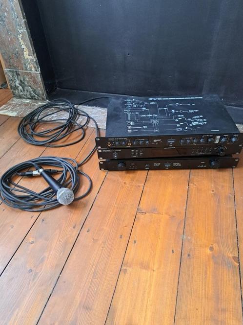 Volledige Aparte audio set – Preamp, tuner, versterker & mic, Auto diversen, Autospeakers, Gebruikt, Ophalen