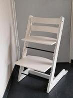 Stokke Tripp Trapp kinderstoel NIEUW MODEL in wit, Kinderen en Baby's, Kinderstoelen, Ophalen, Zo goed als nieuw, Meegroeistoel