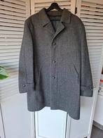 Wollen 100% winterjas jas mannen grijs nieuwstaat, Kleding | Heren, Ophalen of Verzenden, Zo goed als nieuw, Maat 52/54 (L), Grijs