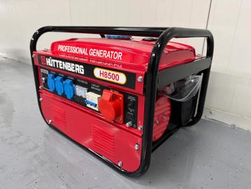 Hüttenberg H8500 benzinegenerator, Enlèvement, Neuf, Moins de 5 kVA, Essence