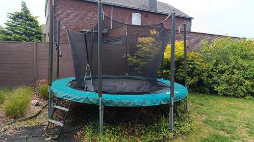 Trampoline Optimum Skyline 366, Kinderen en Baby's, Speelgoed | Buiten | Trampolines, Gebruikt, Ophalen