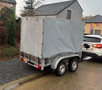 Remorque- aanhangwagen dubbelasser 750kg, Auto diversen, Ophalen, Gebruikt