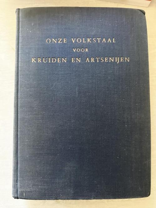 Onze volkstaal voor kruiden en artsenijen / Vandenbussche, Boeken, Woordenboeken, Frans, Verzenden