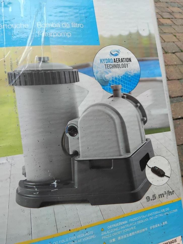 krachtige Intex zwembadpomp met filtercartridge nieuw, Tuin en Terras, Zwembad-toebehoren, Nieuw, Zwembadpomp, Ophalen