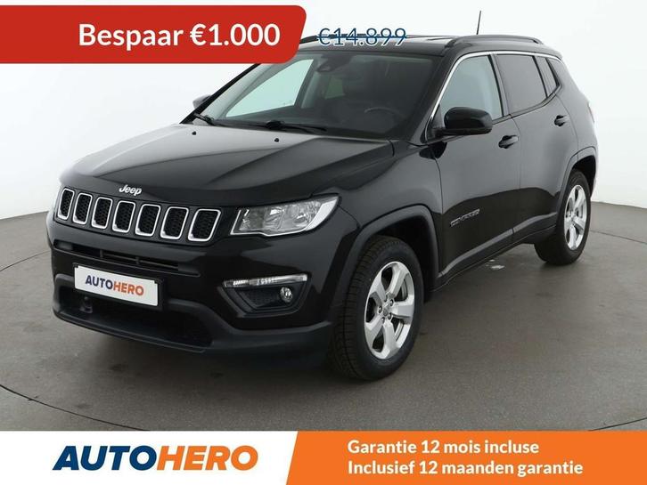 Jeep Compass 1.4 M-Air Longitude FWD (bj 2018), Auto's, Jeep, Te koop, Compass, ABS, Achteruitrijcamera, Airbags, Airconditioning