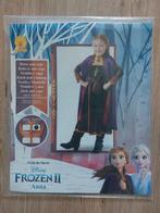 Frozen - Anna jurk met cape - 5 a 6 jaar, Fille, Utilisé, Enlèvement ou Envoi, 110 à 116