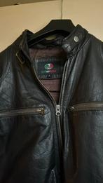 Veste en cuir marron foncé taille M, Comme neuf, Taille 48/50 (M), Brun, Collezione