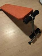 Verstelbare buikspierbank, Sport en Fitness, Ophalen, Zo goed als nieuw