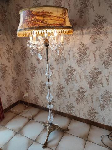 Kristallen lampadaire, 5 lampen, stijl Maria-Theresia beschikbaar voor biedingen