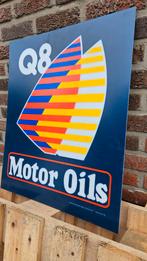 Q8 motor oils Lichtbak plaat, Verzamelen, Ophalen of Verzenden