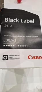 A3 Canon Black Label Zero papier, Enlèvement, Neuf