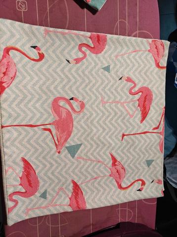 Flamingo kussen overtrekken beschikbaar voor biedingen