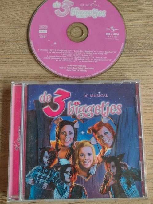 ORIGINELE K3 cd: DE 3 BIGGETJES Karen, Kathleen & Kristel, Cd's en Dvd's, Cd's | Nederlandstalig, Zo goed als nieuw, Soundtrack of Musical
