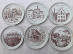6 onderzetters porselein, brakel kaiserbrunnen, Ophalen of Verzenden