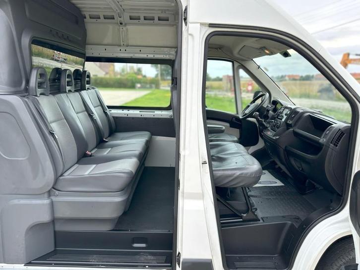 Dubbele Cabine Citroen Jumper 6 zitplaatsen l 21% BTW wagen, Auto's, Bestelwagens en Lichte vracht, Bedrijf, Te koop, ABS, Airbags