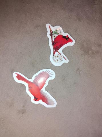 Stickers kardinaalvogel